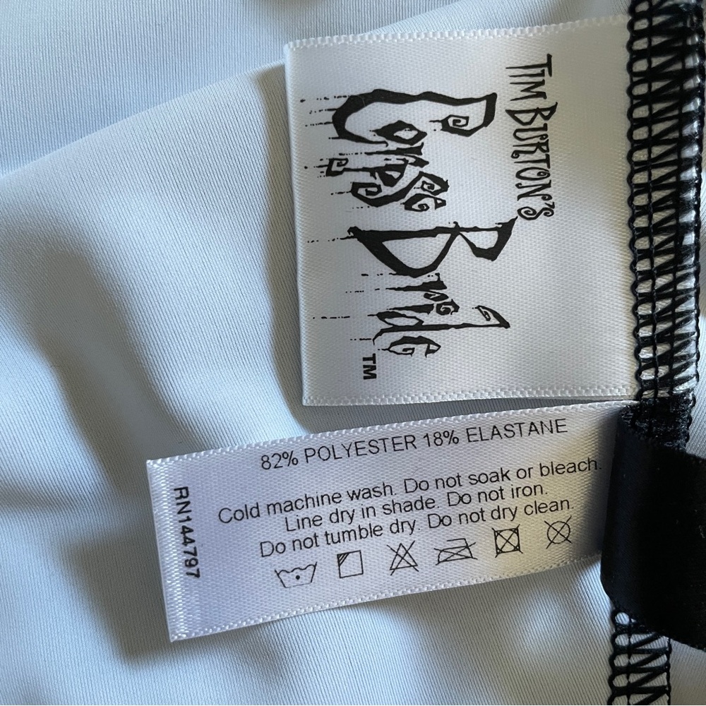 BlackMilk Corpse Bride Scraps Scoop Skater Dress - Picture 6 of 9